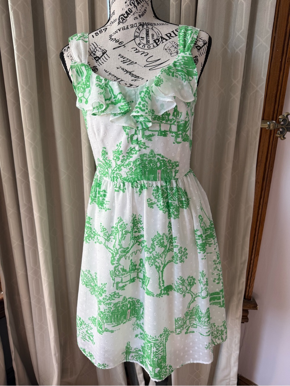 Lilly Pulitzer Dress Spring Fever Toile